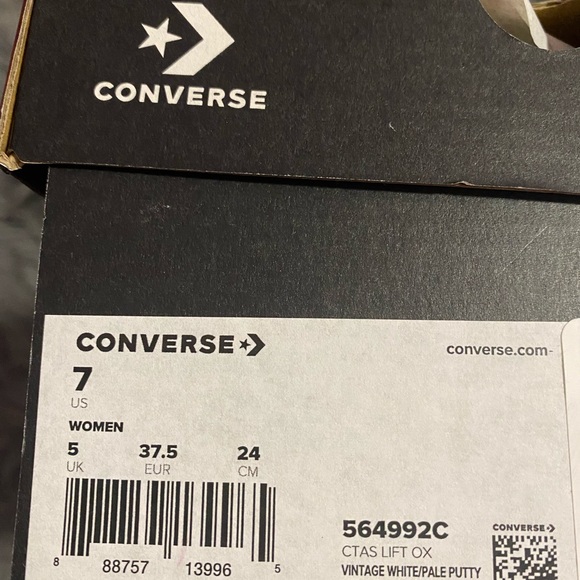 Converse Lift Ox Platform Pride Sneakers Trainers - Picture 6 of 6